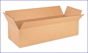 Plain corrugated boxes 32"x15"x8"