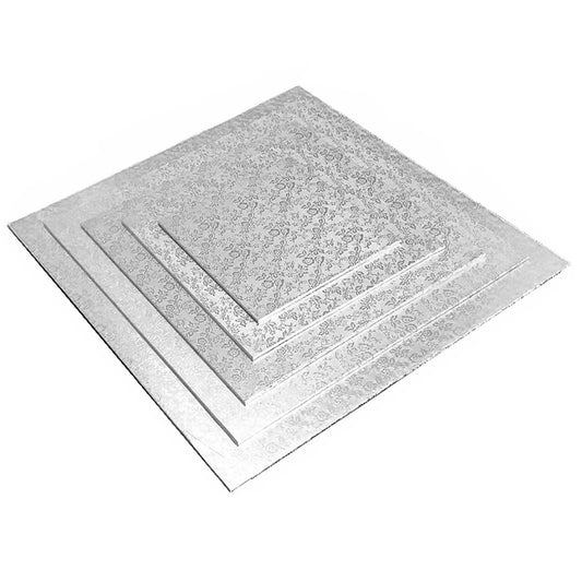 Cake Boards square Foil wrapped corrugated each 10",14",16" store pickup available