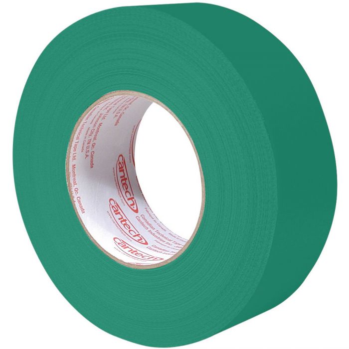 CANTECH 2" X 165' (48MM X 55M) GENERAL PURPOSE POLYETHYLENE COATED CLOTH TAPE - GREEN EACH