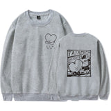 drop shipping LOVE YOURSELF BTS Kpop V Style Hoodies Sweatshirts Women/Men Winter Sweatshirt Women Kpop Fans Warm Clothes