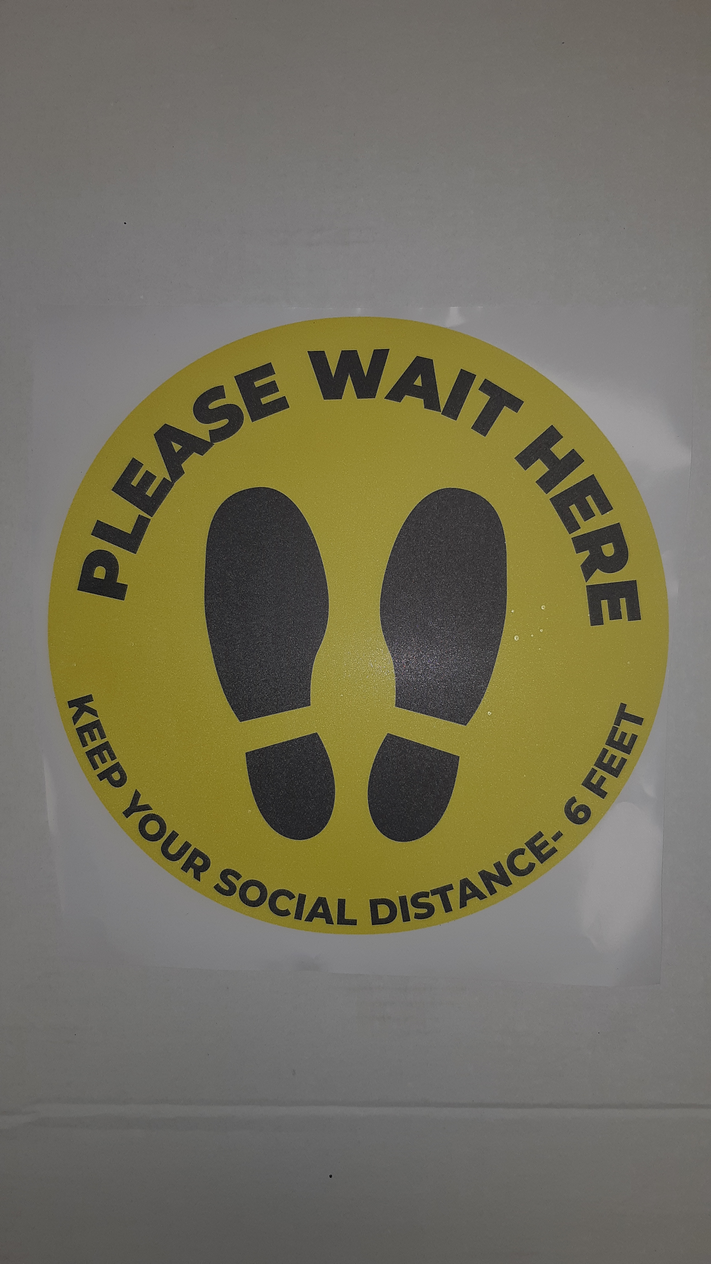 Social Distancing Signs  Laminated Each