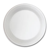 Foam Dinner plate 10", 9" 125plates/Pk