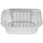 Foil Rectangular Container 1lb 5.5" x 4.5" x 1.75" 1000pcs. CURBSIDE PICK UP AVAILABLE