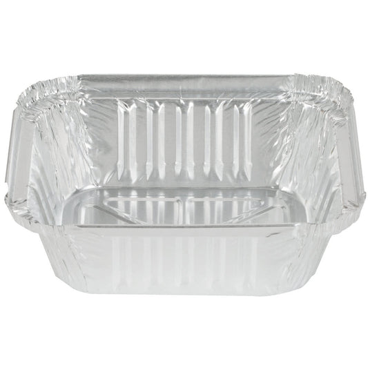 Foil Rectangular Container 2.25lbs 8.5" x 6" x 1.75" 500pcs/cs CURBSIDE PICK UP AVAILABLE