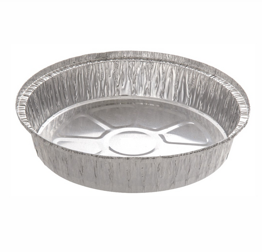Silver Aluminum Foil 9" Take Out Container 500 pieces.