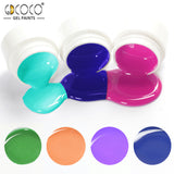 gdcoco nail supply nail art manicure pure color nail gel polish canny gel paint soak off led uv gel nails varnish lamp gel color