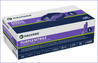 High Quality Long Cuff  CHEMO HALYARD PURPLE NITRILE* Exam Glove Medical 100/Box Available. CURBSIDE PICK UP AVAILABLE