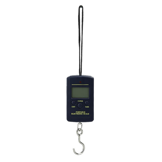 hot.sale VKTECH 40kg x 10g Mini Digital Scale for Fishing Luggage Travel Weighting Steelyard Hanging Electronic Hook Scale Black