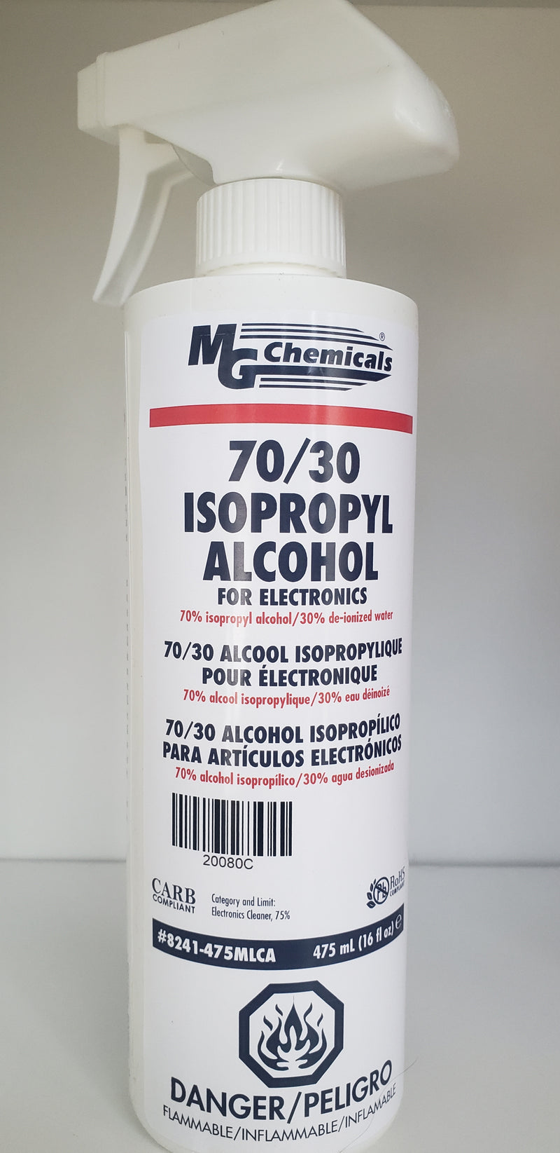 MG Chemicals - 8241-475ML - Isopropyl Alcohol,Spray Bottle, 475ml - RS