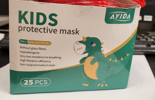 KN95 Kid's masks 5ply KN95 Face Mask 25/Box