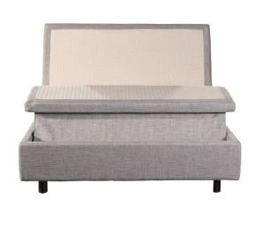 Adjustable Bed Base Luxury Model in Beige