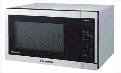 Refurbished Panasonic 1.3 Cu. Ft. Stainless Steel Countertop Microwave Oven – NN-SC678S
