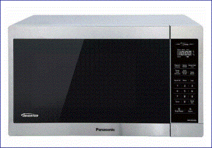 Refurbished Panasonic 1.3 Cu. Ft. Stainless Steel Countertop Microwave Oven – NN-SC678S