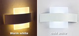 modern LED wall sconce LED  living room foyer bedroom bathroom wall light round square LED wall lamp