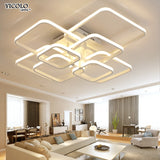 modern led chandelier with remote control acrylic lights For Living Room Bedroom Home Chandelier ceiling Fixtures Free Shipping