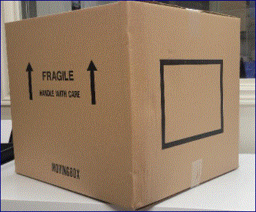 Corrugated boxes moving Box Fragile Handle with care 21
