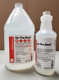 *ON THE MARK* FAST EFFECTIVE ANTIBACTERIAL FORMULA DISINFECTANT. KILL CORONA VIRUS IN 5 MINUTES.