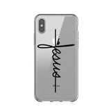 Bible verse Philippians Jesus Christ Christian Pattern Phone Case For iPhone 11 Prp MAX XS XR XS MAX 5 6 6s 7 8 Plus X TPU Cover