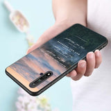 Black Cover Bible verse for Huawei Nova 5 3i P Smart Z Plus 2019 P30 P20 Pro P10 P9 P8 Lite Plus Phone Case
