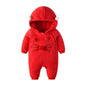 Winter Funny Baby Clothes New Born Baby Clothes Warm Baby Kids Boy Girl Infant Romper Jumpsuit Baby Winter Clothes Infant Romper