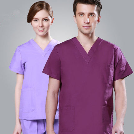 Europe style Fashion Medical Suit Lab Coat Women Hospital Scrub Uniforms sets Design Slim Fit Breathable men Medical Uniform