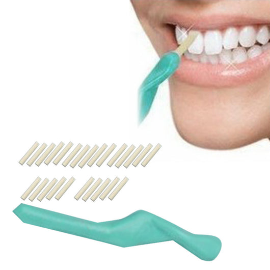 25 Pcs Teeth Whitening Mini Whitener Cleaning Bleach Dental Stain Free Shipping