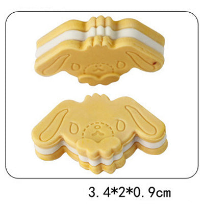 Food Biscuits modeling mini eraser grape eraser creative kawaii stationery school supplies papelaria gift for kids