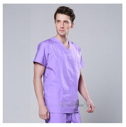 Europe style Fashion Medical Suit Lab Coat Women Hospital Scrub Uniforms sets Design Slim Fit Breathable men Medical Uniform