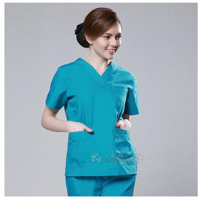 Europe style Fashion Medical Suit Lab Coat Women Hospital Scrub Uniforms sets Design Slim Fit Breathable men Medical Uniform