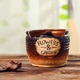 Colorful Mini Flower Pots Planting Pot Gardening Pots Plant Flowerpot For Home Office Decoration Garden Supplies