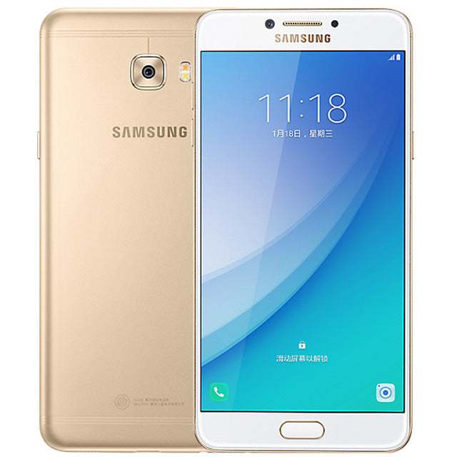 2017 Original Samsung Galaxy C7 Pro C7010 Mobile Phone Octa Core 4G LTE 4G RAM 64G ROM Dual Sim 5.7" 3300mAh 16MP Smartphone