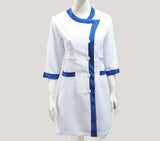 Medical uniforms 2017 nursing scrubs Clothes For Beauty Shop Short Sleeve Doctor Clothing uniformes hospital women Work dress