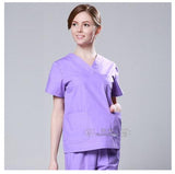 Europe style Fashion Medical Suit Lab Coat Women Hospital Scrub Uniforms sets Design Slim Fit Breathable men Medical Uniform