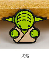 Creative Star Wars PVC Food Sealing Clip Memo Clip Paper Clip Desktop Decorative Crafts School Office Supply