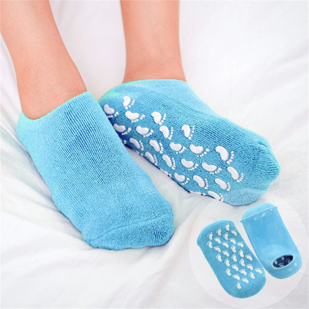 High Quality 1Pair Moisturize Soften Repair Cracked Skin Gel Sock Skin Foot Care Tool Treatment Spa Sock