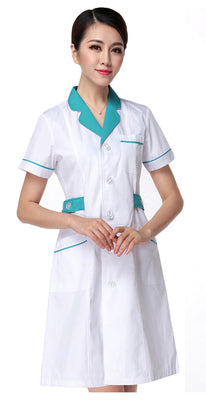 women or men white Medical Coat Clothing Medical Services Uniform Nurse Clothing Long-sleeve Polyester Protect lab coats Cloth