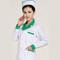 women or men white Medical Coat Clothing Medical Services Uniform Nurse Clothing Long-sleeve Polyester Protect lab coats Cloth