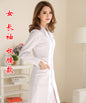 White Coat Long Sleeve Doctor Dress Female Doctor Dress White Coat Short Sleeve Men Slim Nurse Suit Clothes Uniform