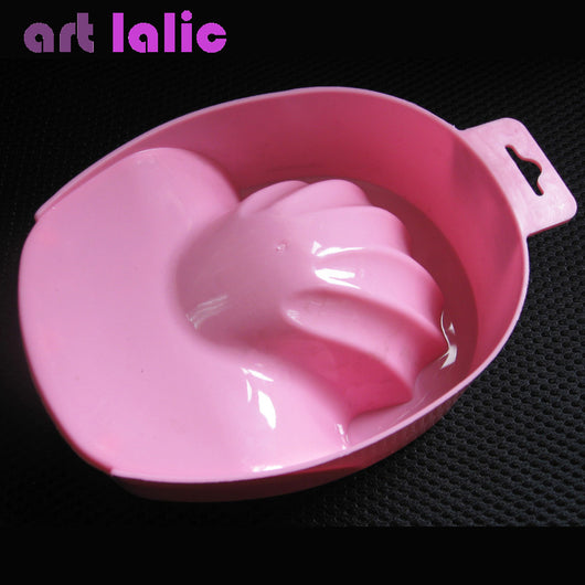 Hand Wash Remover Soak Bowl DIY Salon Nail Spa Bath Treatment Manicure Tools 1pcs Nail Art  Bowl Art lalic