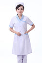 women Medical Coat Clothing Physician Services Uniform Nurse Clothing Long-sleeve Polyester Protect lab coats Cloth Six color