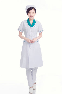 women Medical Coat Clothing Physician Services Uniform Nurse Clothing Long-sleeve Polyester Protect lab coats Cloth Six color