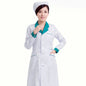 women Medical Coat Clothing Physician Services Uniform Nurse Clothing Long-sleeve Polyester Protect lab coats Cloth Six color