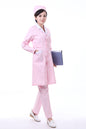 women Medical Coat Clothing Physician Services Uniform Nurse Clothing Long-sleeve Polyester Protect lab coats Cloth Six color