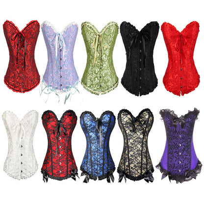 Slim Satin Overbust Corset