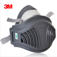 3M 1211+10pc1701Filter cotton Half Face Gas Mask Dust Anti industrial conatruction Dust pollen Haze poison Family Professional