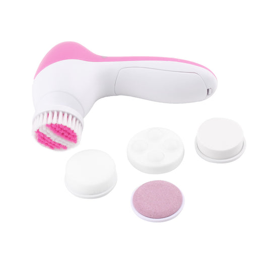 Hot Selling 1pcs 5 In 1 Body Face Skin Care Cleaning Wash Brush SPA Facial Beauty Relief Massager