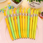 3 Pcs/lot Banana shape gel pen stationery writing pens canetas material escolar office school supplies papelaria