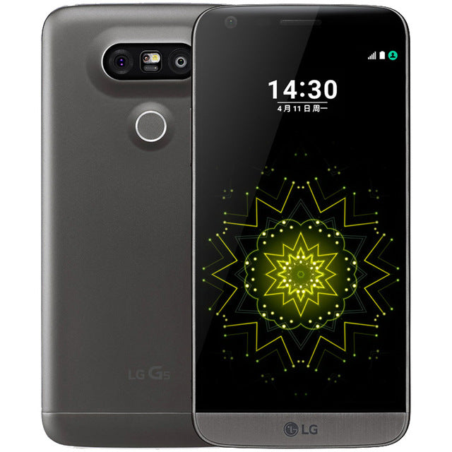 Unlocked LG G5 Snapdragon 820 Quad-core 4GB RAM 32GB ROM 5.3" QHD IPS Display 16MP Fingerprint FDD LTE Smart phone LGG5