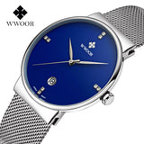 Men Watches Brand Luxury Ultra Thin Date Male Steel Strap Golden watchband Casual Quartz Watch Men Sports Wrist Watch Waterproof