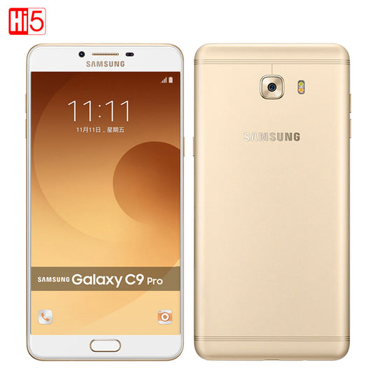 Samsung Galaxy C9 Pro C9000 Dual SIM 16MP Qualcomm Snapdragon Octa core 6'' 6GB RAM 64GB ROM Android 6.0 4000mAh Mobile Phone